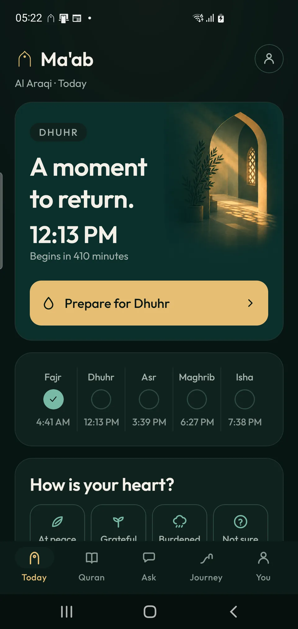 Ma’ab — Today